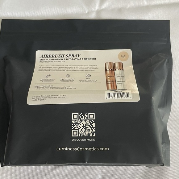 LUMINESS Silk Airbrush Spray Foundation & Primer Kit In Fair Flawless Foundation - Picture 3 of 6